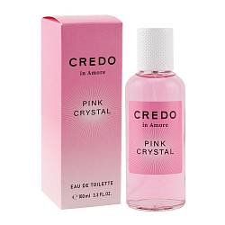 Туалетная вода CREDO in AMORE Pink Crystal, жен. 100 ml Туалетная вода CREDO in AMORE Pink Crystal, жен. 100 ml