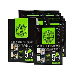 ММ 22 Окрашивающий шампунь для волос - ЧЕРНЬІЙ марки “MEN’S MASTER” - 10*25мл ММ 22 Окрашивающий шампунь для волос - ЧЕРНЬІЙ марки “MEN’S MASTER” - 10*25мл