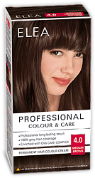 4.0 Шатен Стойкая крем-краска для волос ELEA Professional Color & Carel 4.0 Шатен Стойкая крем-краска для волос ELEA Professional Color & Carel